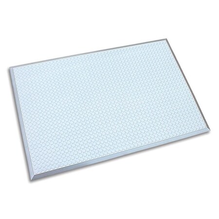 Ergomat Infinity Deluxe Silver 2ft x 17ft Anti-Fatigue Floor Mat IND0217-S